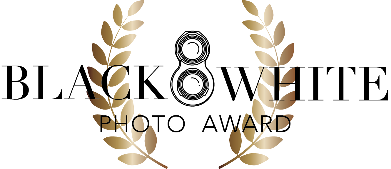 Image of the Black & White Photo awards logo with bronce prize
