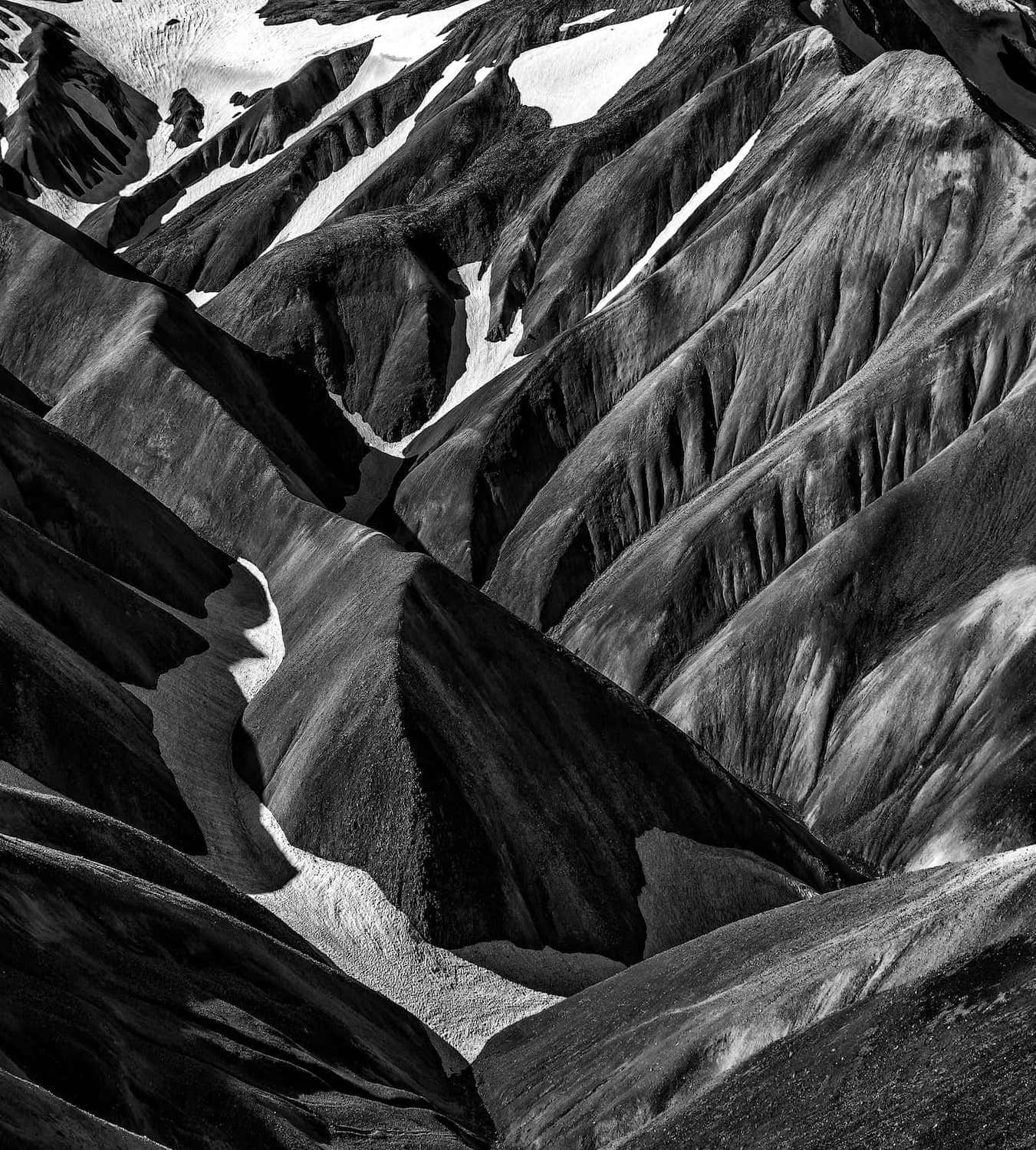 Rainbow Mountain , by Piotr Grochala , Landscape Bronze Mention in the Black and White Photo Awards 2024