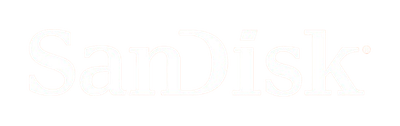 SanDisk logo cool white 