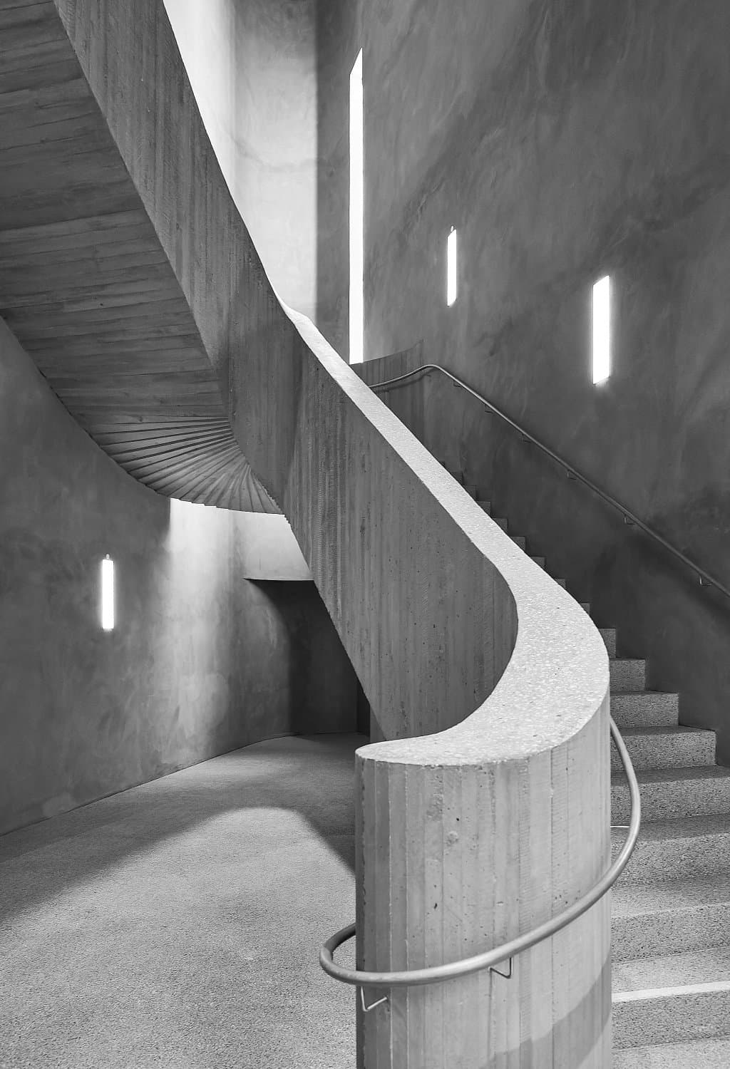 Black and White Photo Awards 2025 - Architecture Golden Mention - Staircase , by Jürgen Hammermann