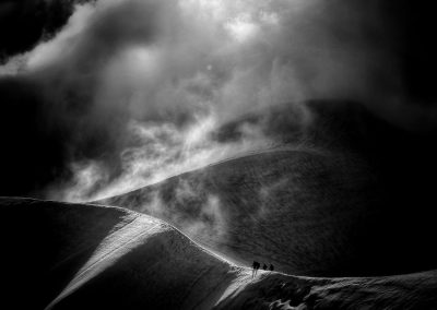 Onward to Mt Blanc , by Robert Sic